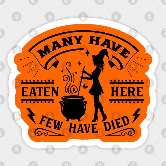 Many have eaten Sticker by Myartstor 